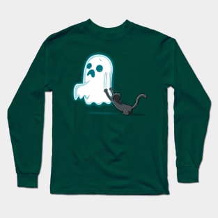 Scary.. Kitty! Long Sleeve T-Shirt